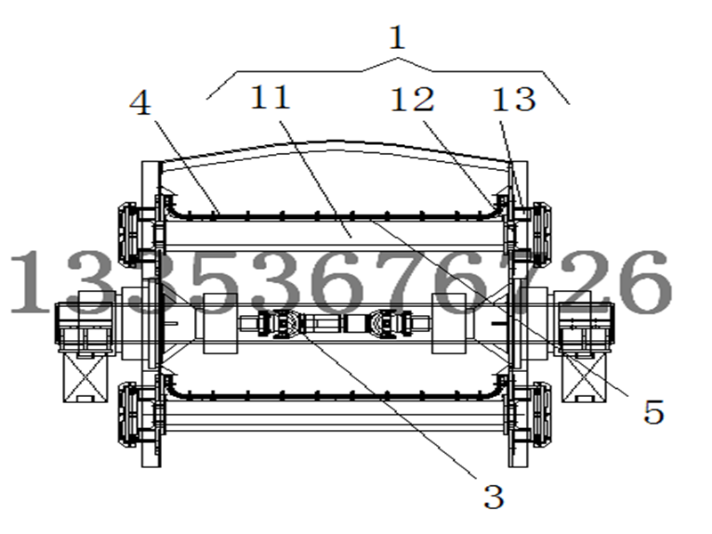 煤礦原煤分級弛張篩圖紙 煤礦原煤分級弛張篩圖紙